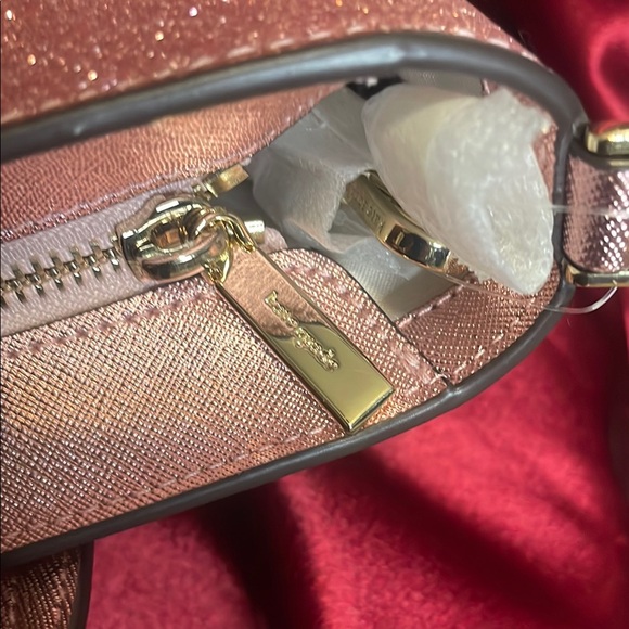 NWT Kate Spade Pink Glitter Tote Bag - Picture 6 of 8